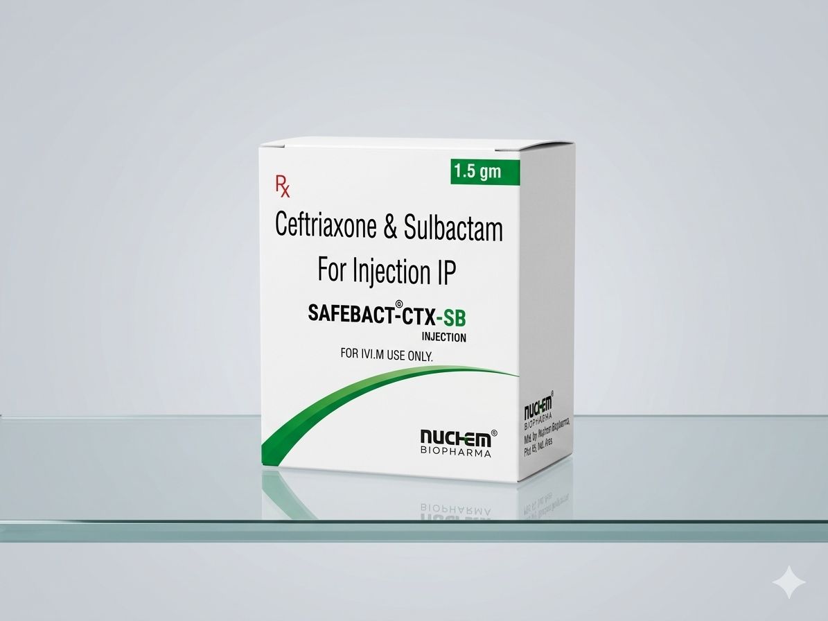 SAFEBACT-CTX-SB Injection 1.5 gm